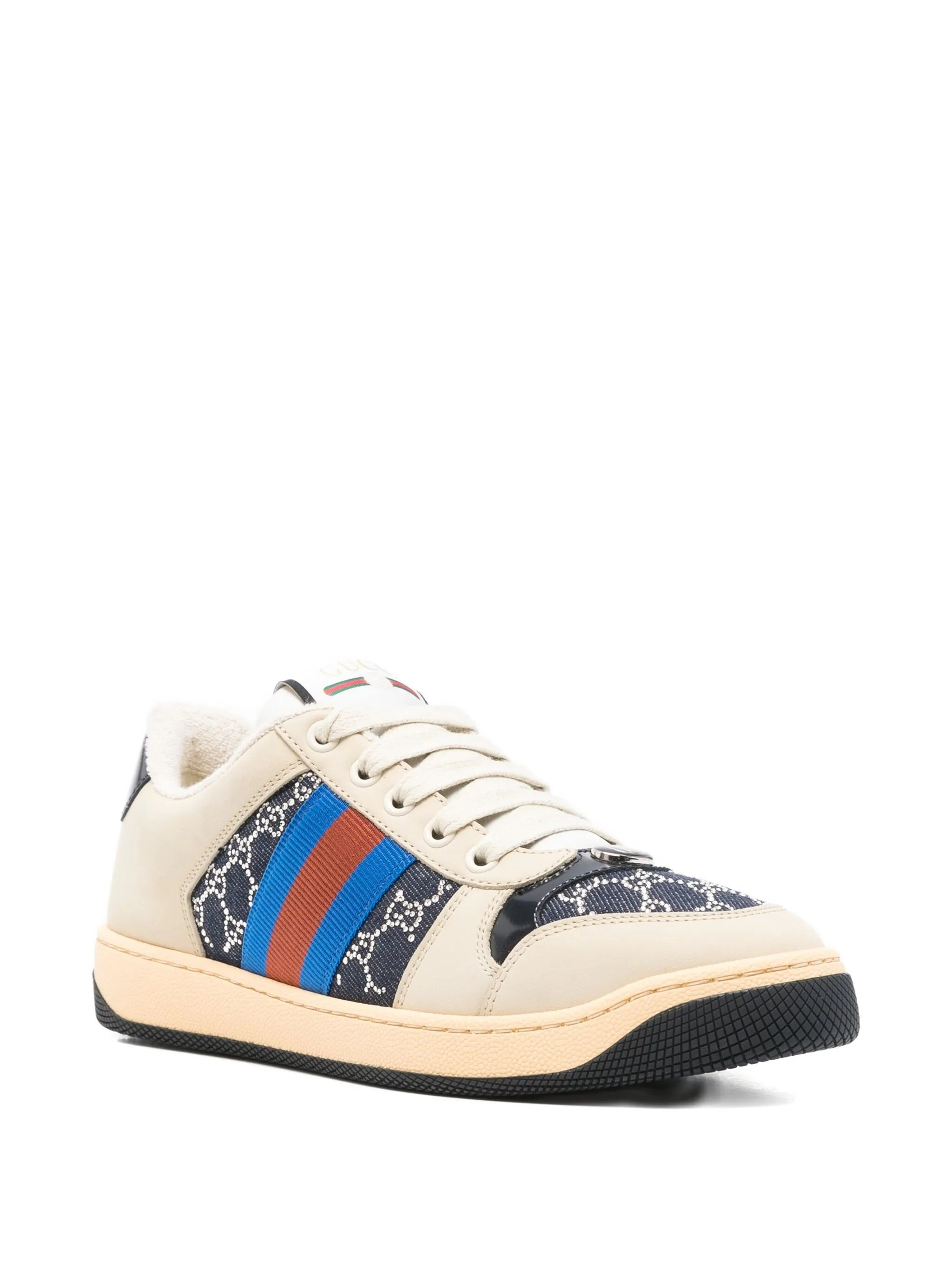 Gucci GGcrystal Screener Sneakers - 2