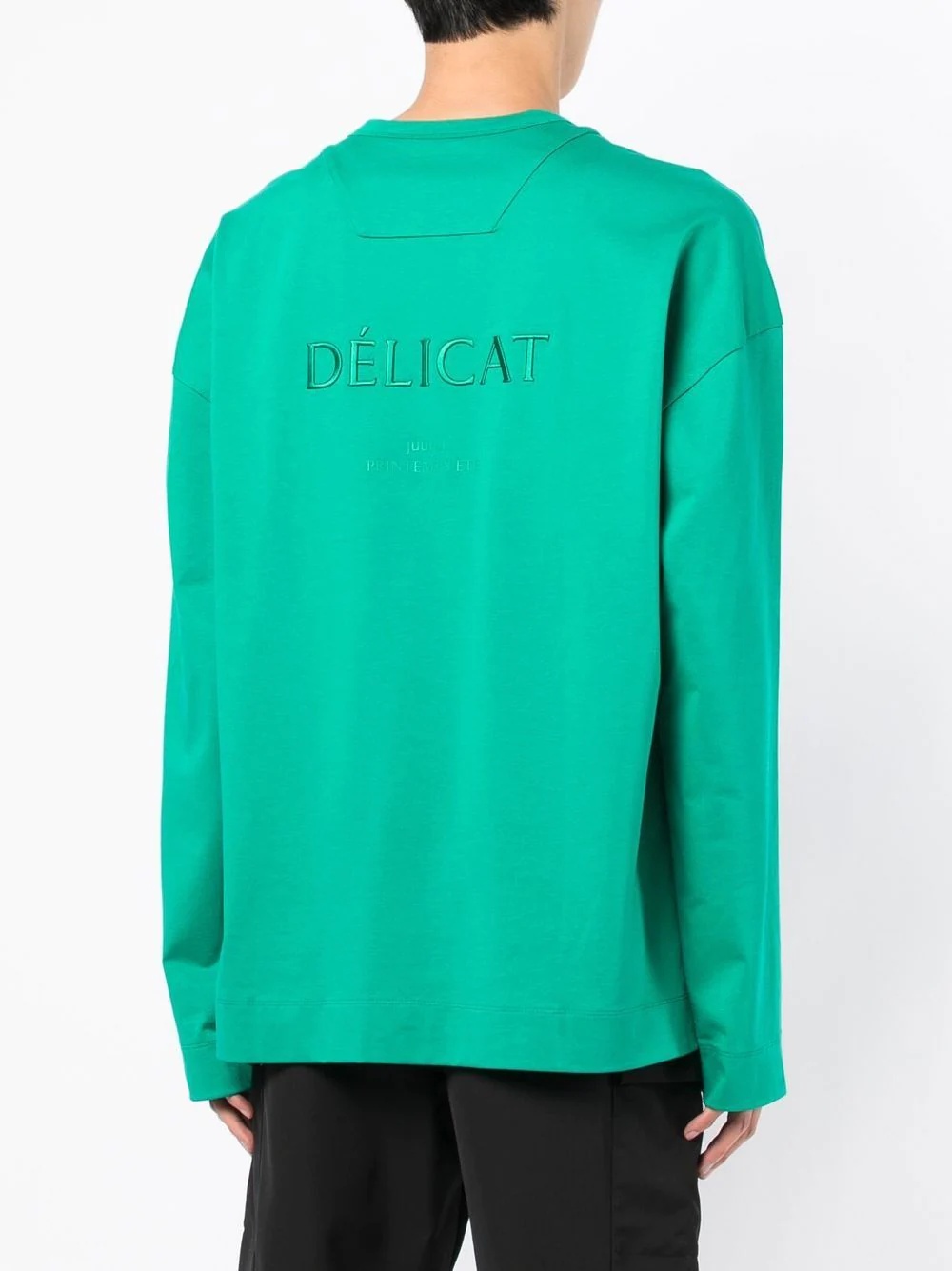 logo-patch sweatshirt - 4