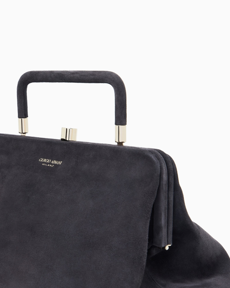 MEDIUM SUEDE HANDBAG 5