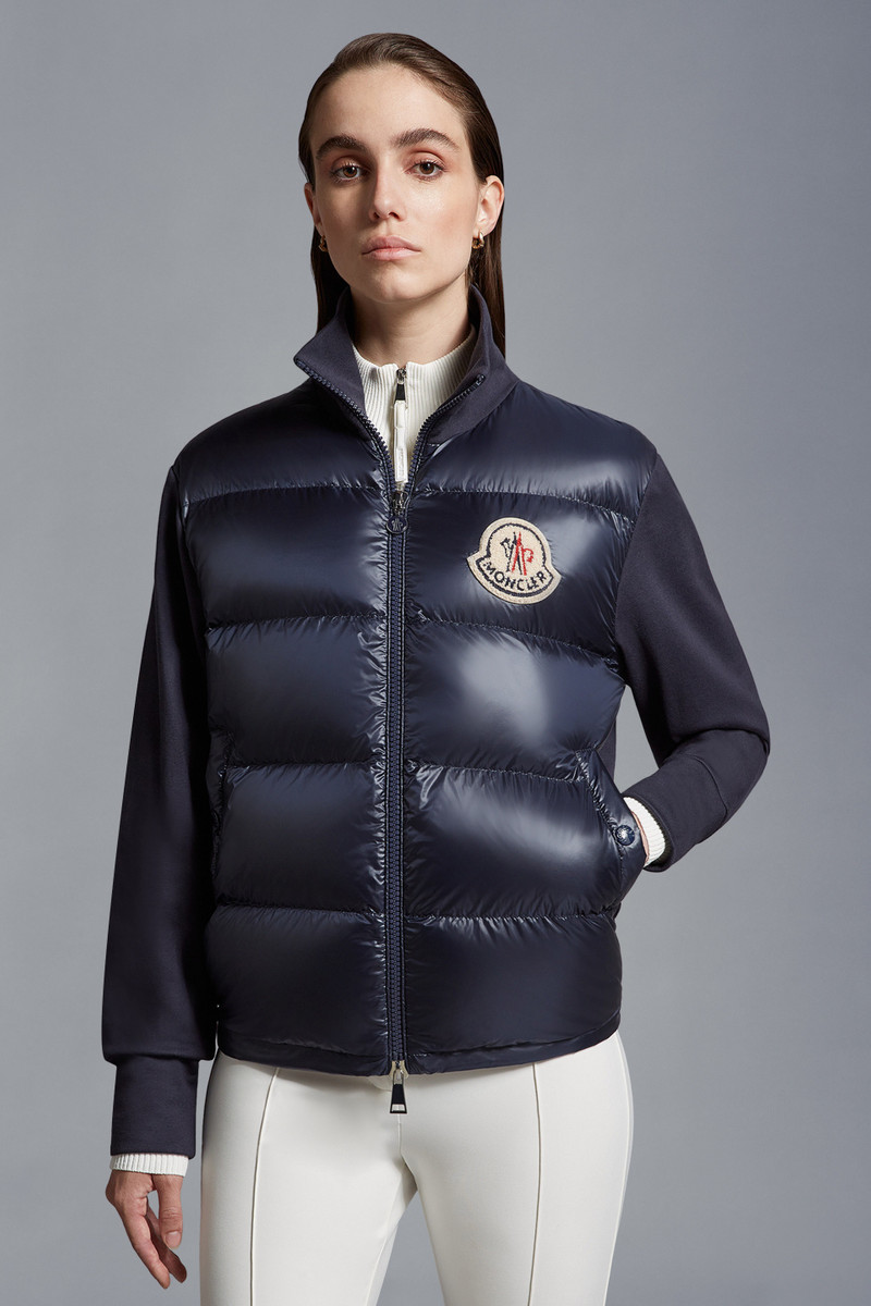 Moncler Padded Zip-Up Sweatshirt outlook