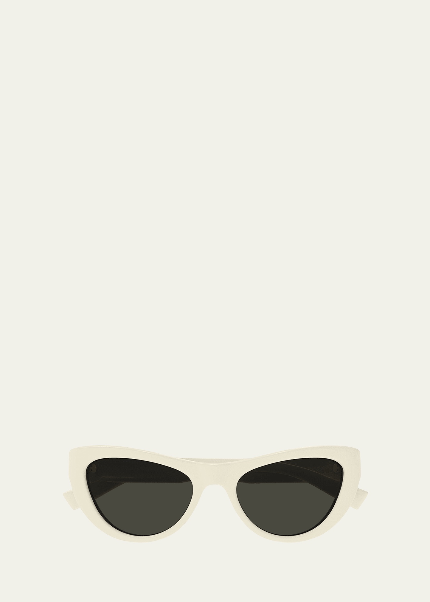 Sleek Logo Plastic Cat-Eye Sunglasses - 1