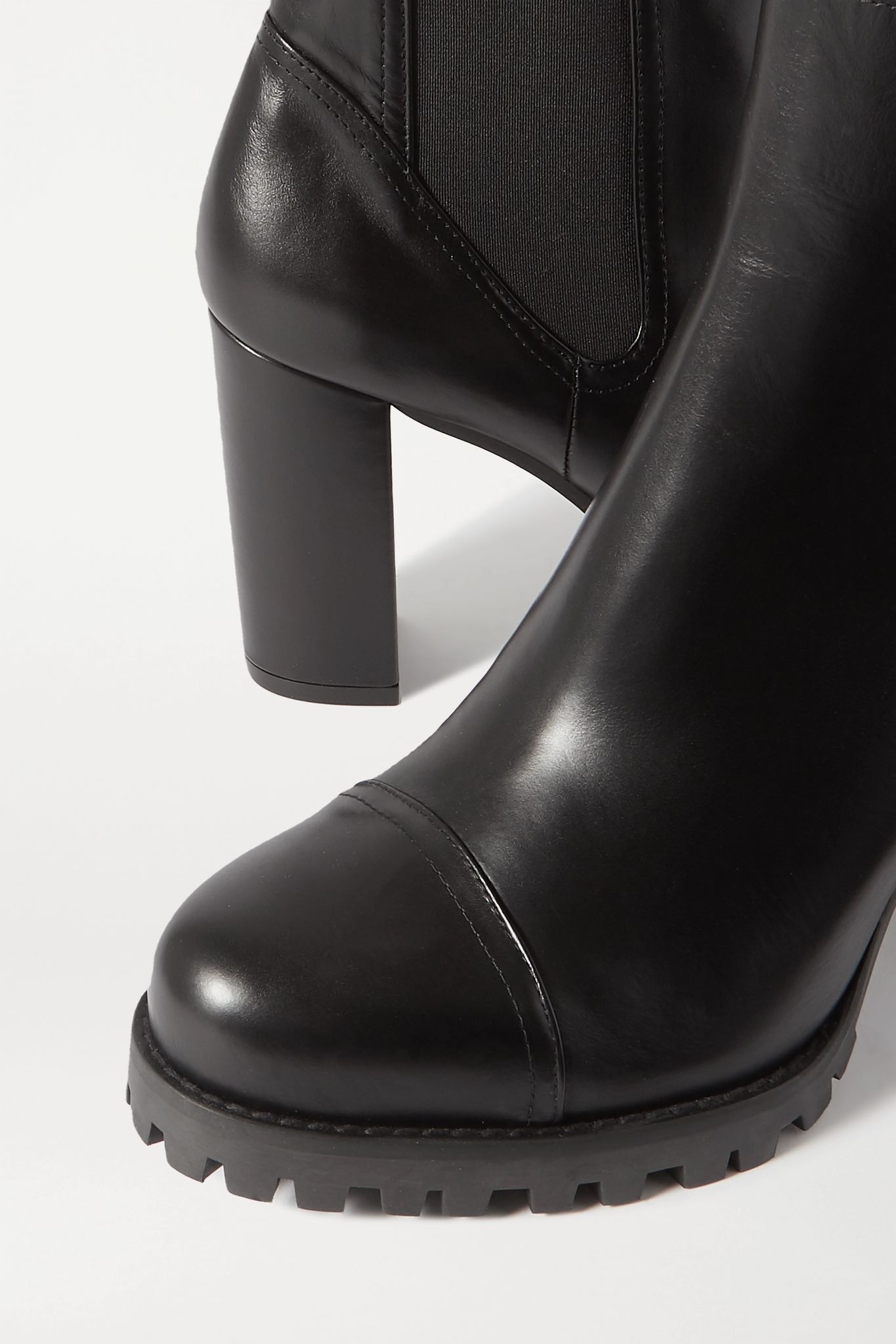 Wenda leather ankle boots - 4