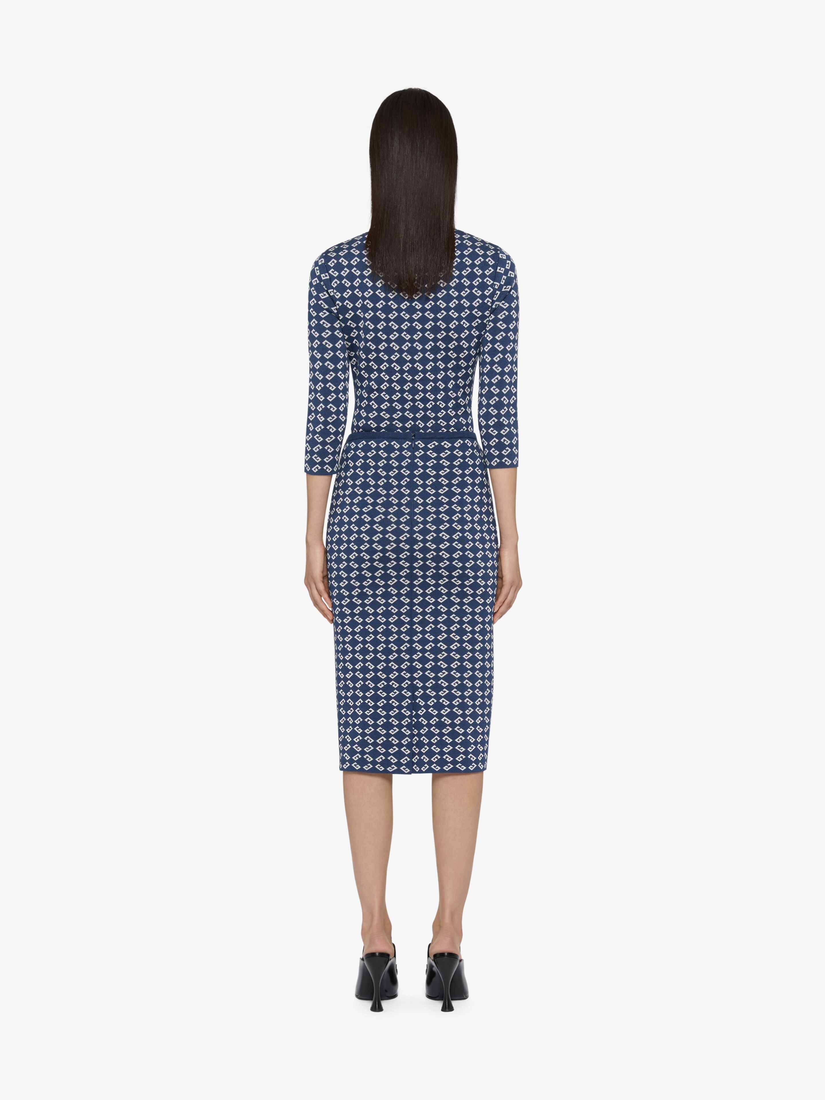 SKIRT IN MONOGRAM 72 JACQUARD - 3
