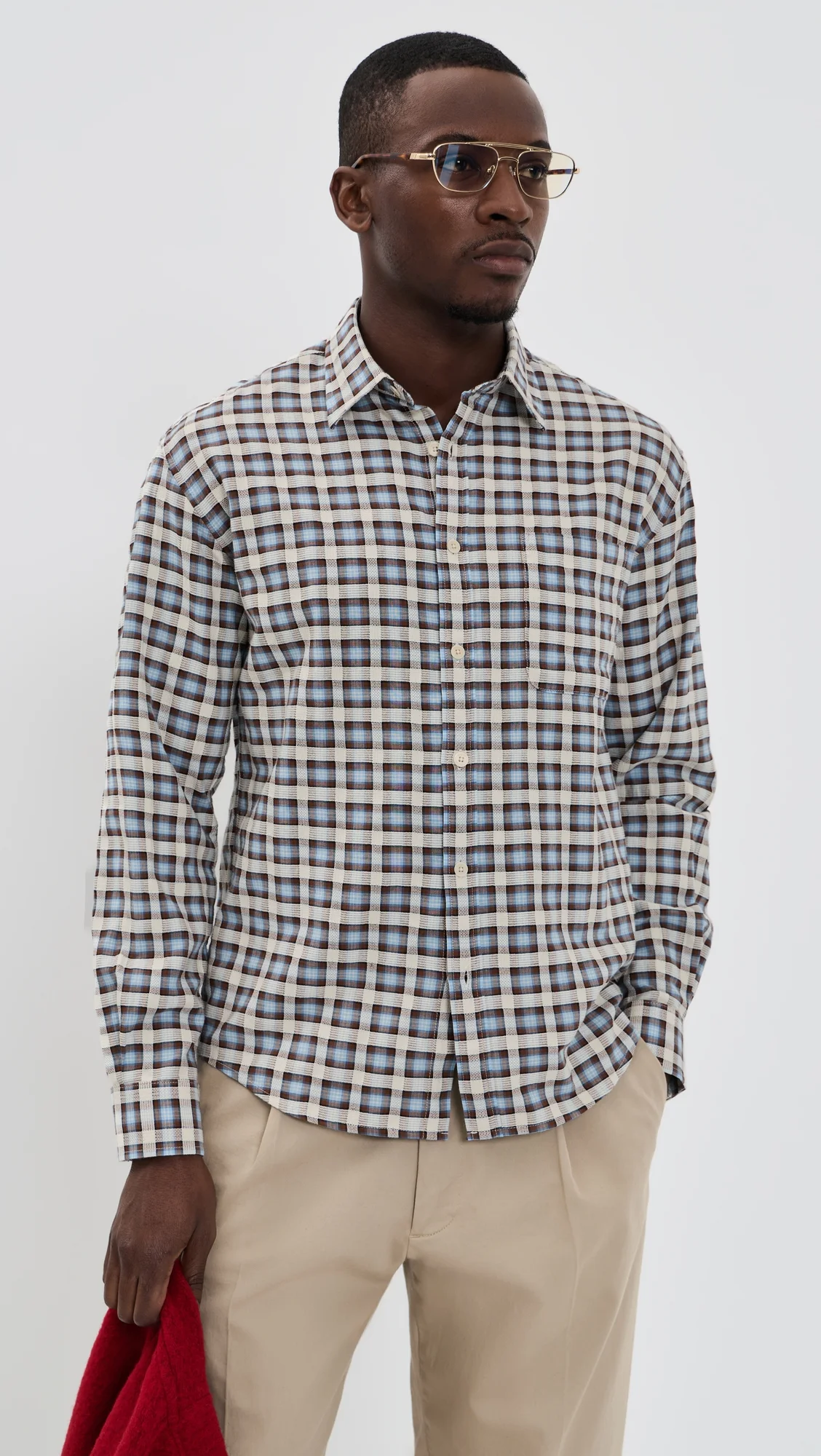 Deon Plaid Shirt - 1