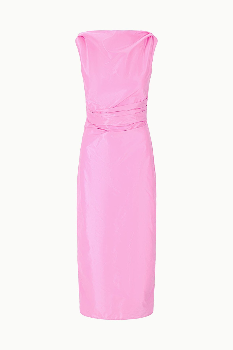STAUD CALLIE DRESS ORCHID 7