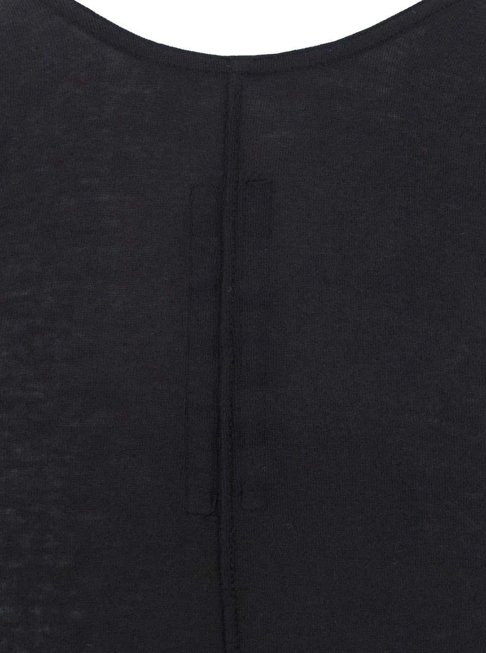 Drkshdw Men Black Racerback Top With Oversize Band  In Cotton Man - 3