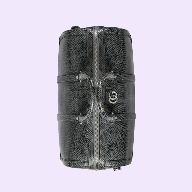 Python duffle bag with Double G 6