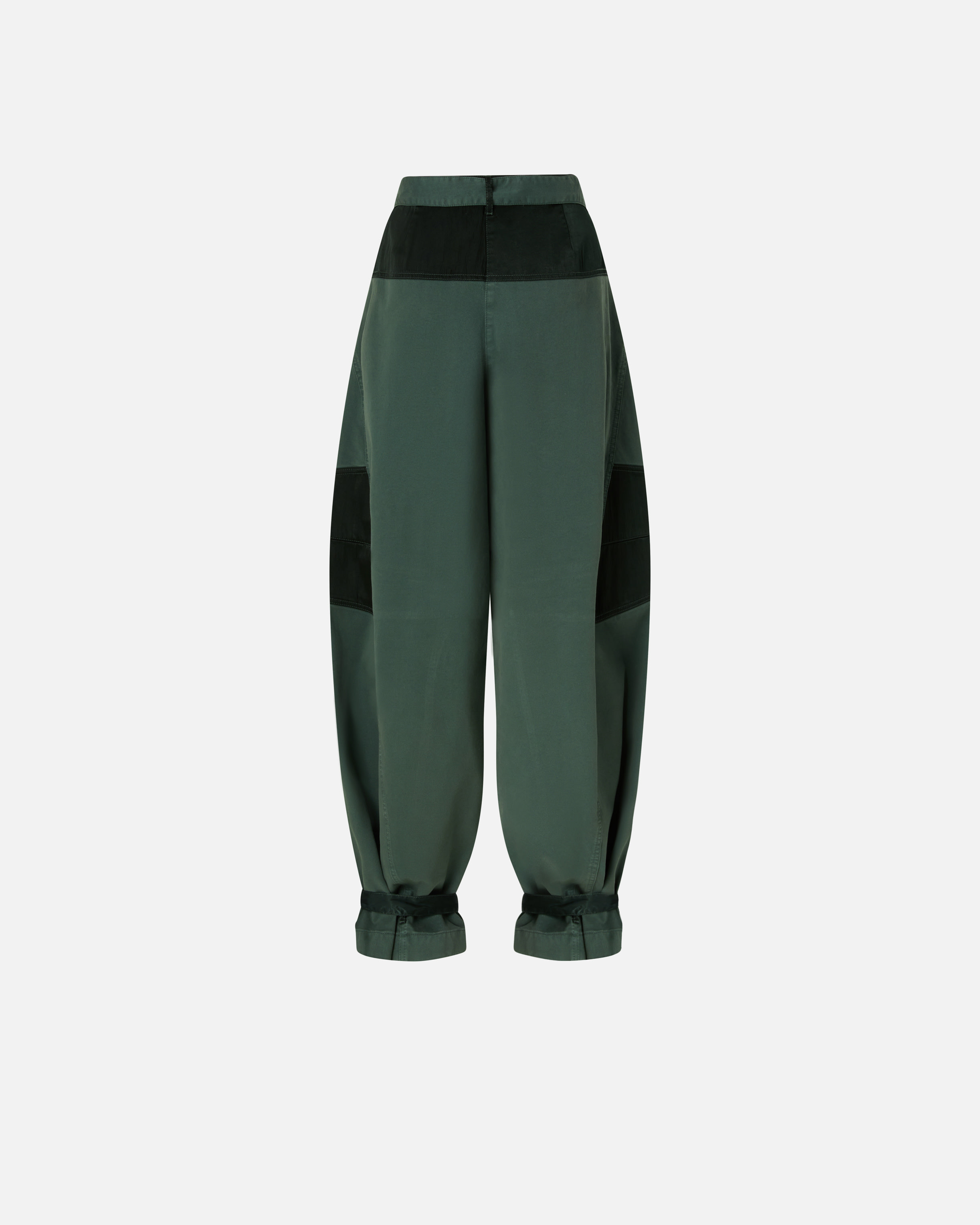 UTILITY TROUSERS WITH CONTRASTING INSERTS - 6
