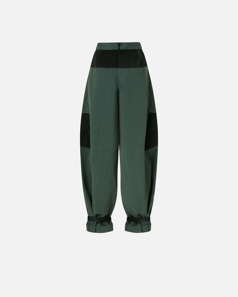 UTILITY TROUSERS WITH CONTRASTING INSERTS 6