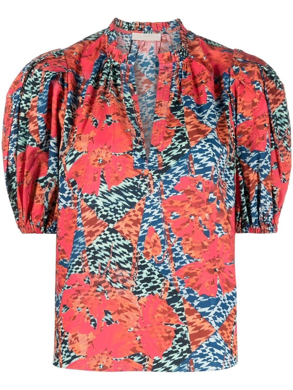 Tillie abstract print T-shirt - 1