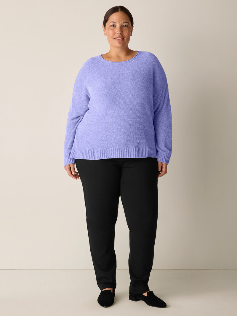 Chenille Blend Crew Neck Top 6