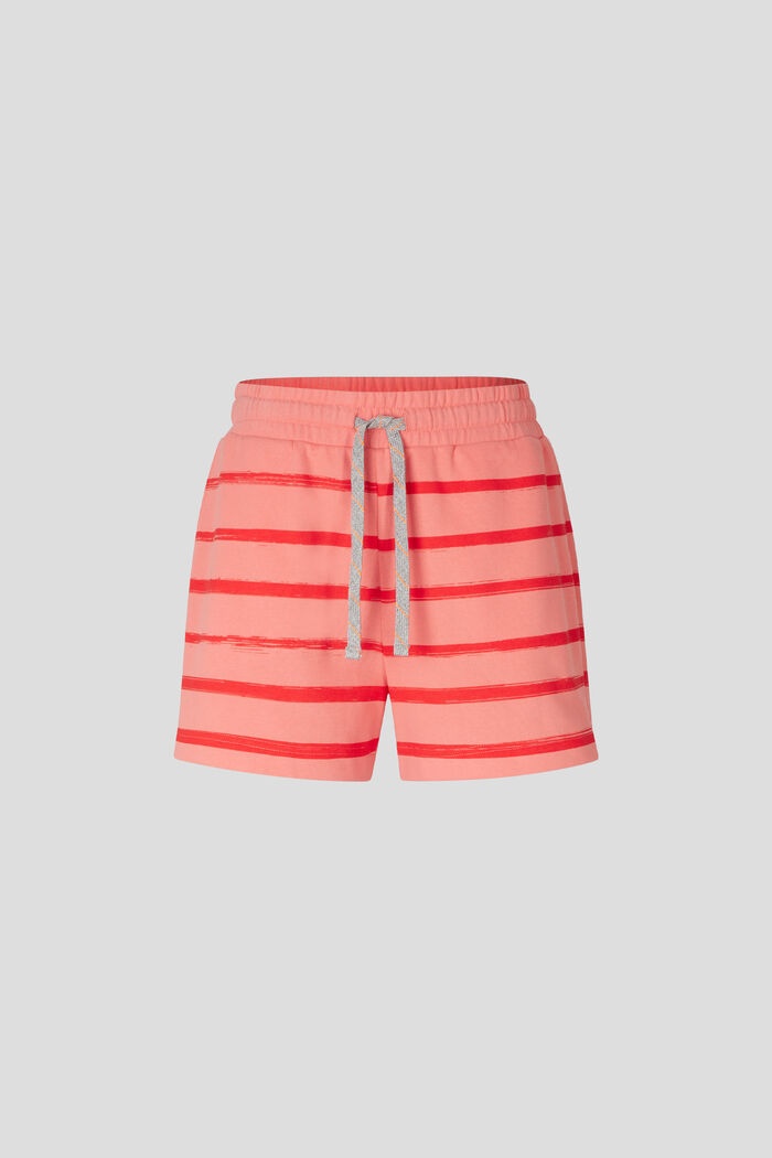 Carline Sweat shorts in Apricot/Red - 1