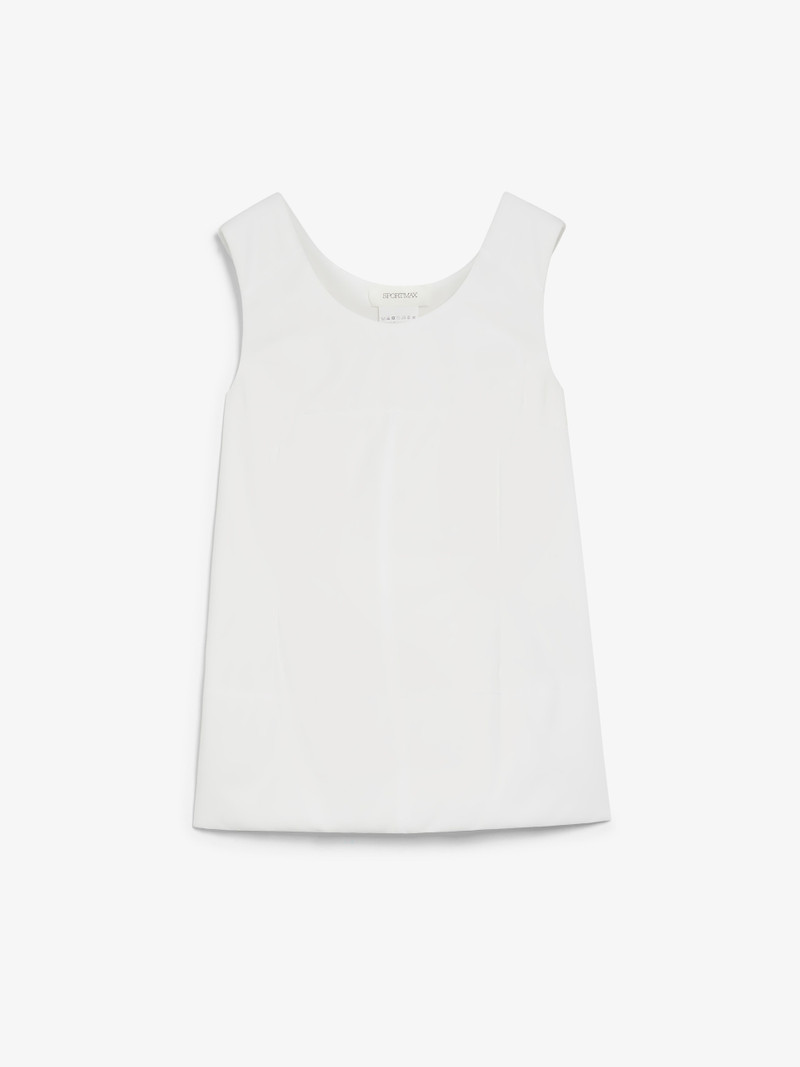 FICO Crepe jersey sleeveless top 1