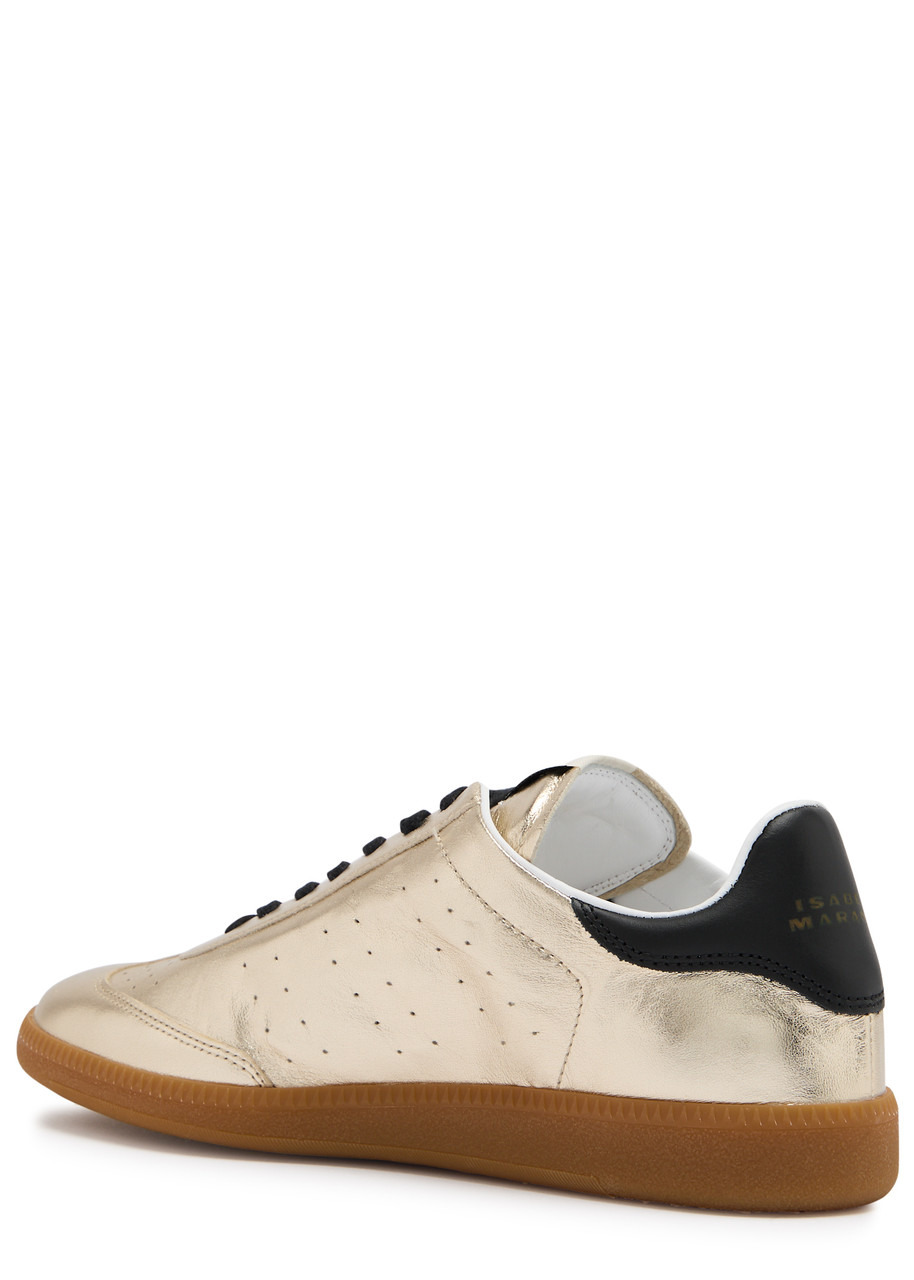 Isabel Marant étoile Kaycee Metallic Leather Sneakers - 2
