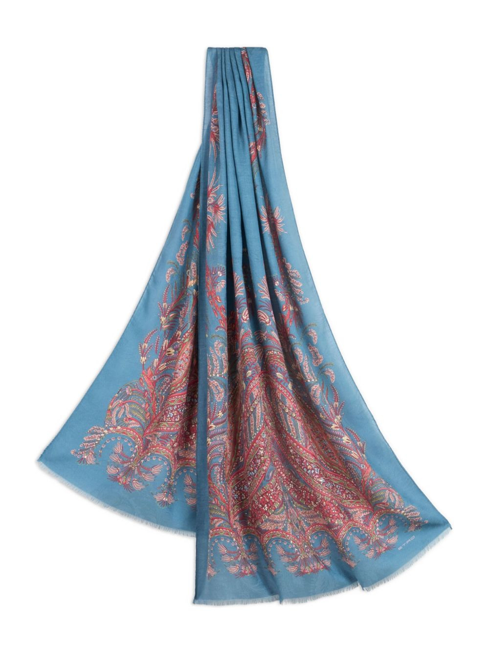 paisley-print scarf - 2