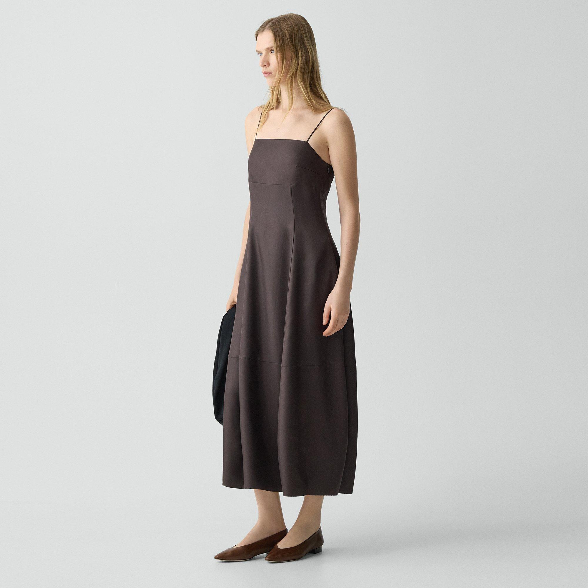Parachute Dress in Mod Silk Twill - 3