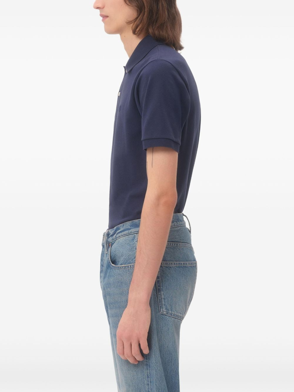 VLogo Signature cotton polo shirt - 5