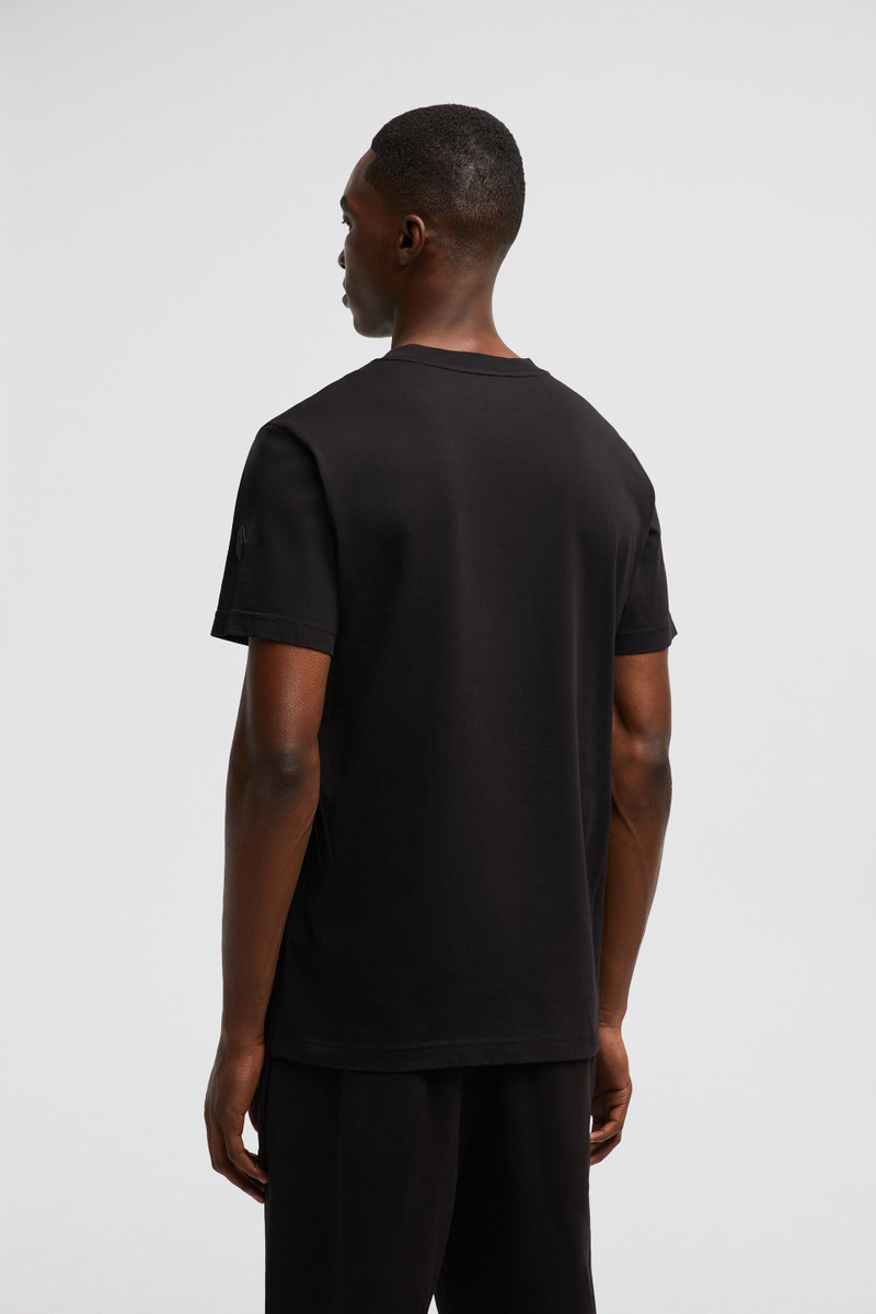 Blurred Logo Cotton T-Shirt 5