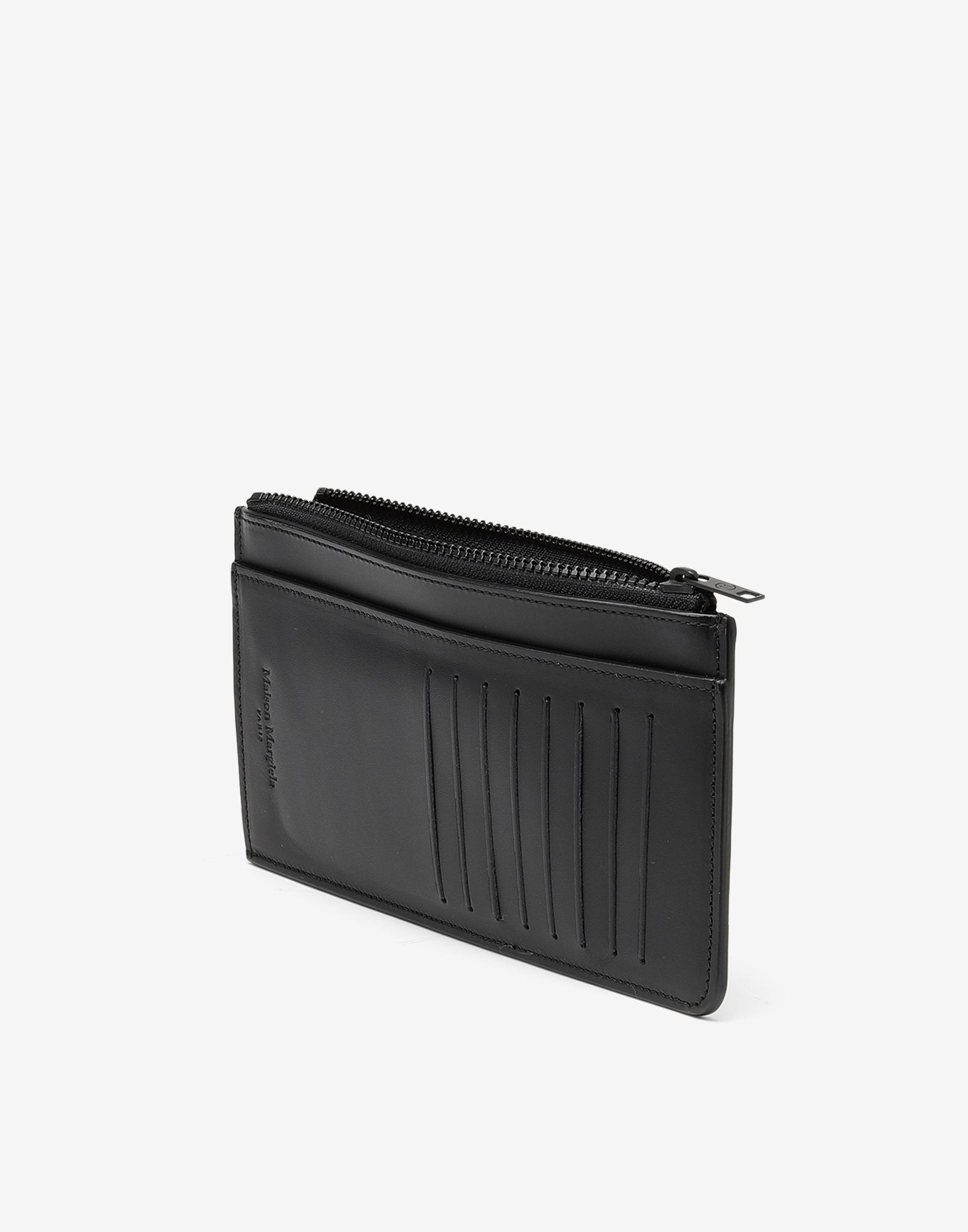 Long leather cardholder - 3