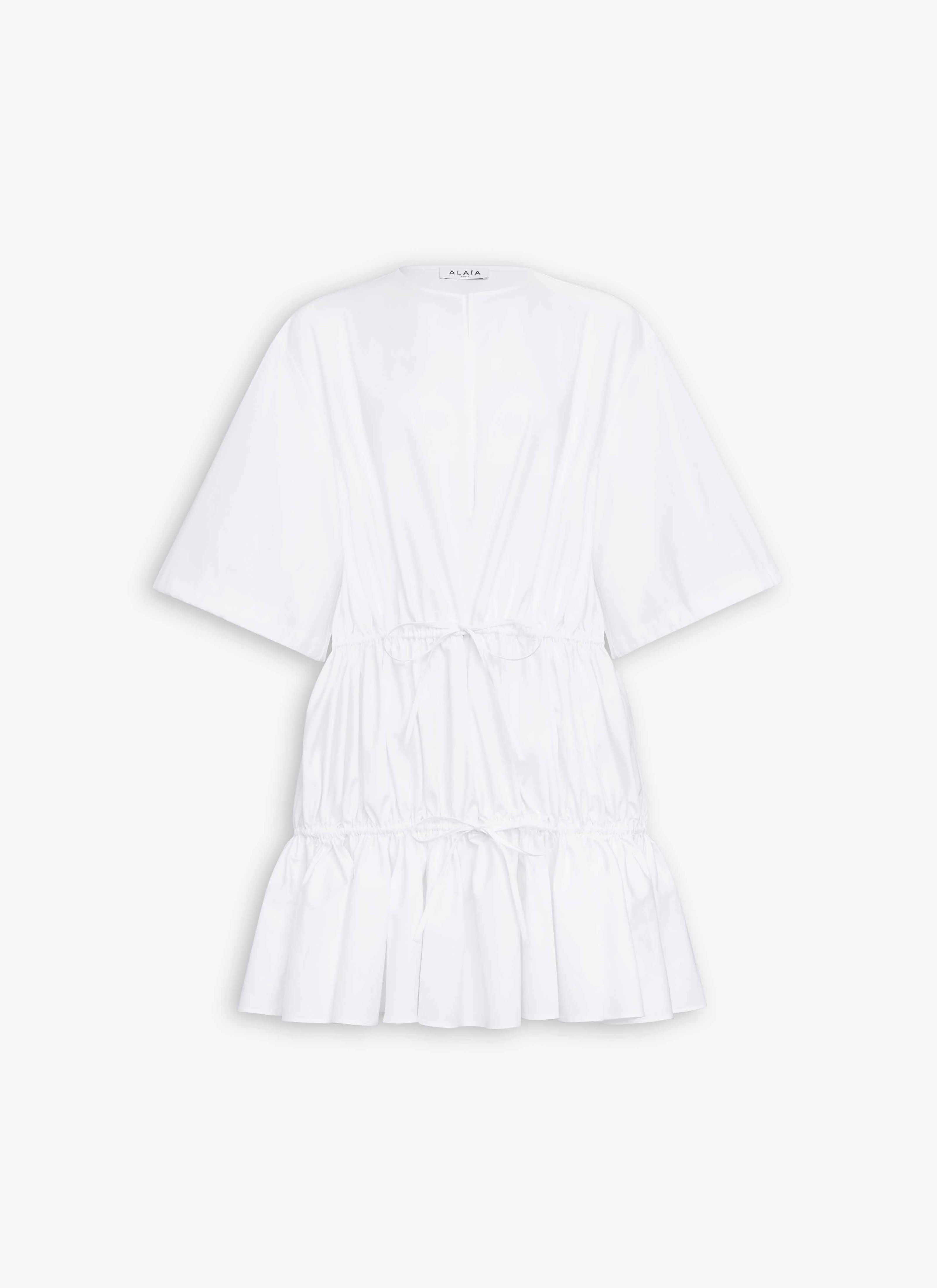 COTTON POPLIN DRESS - 1
