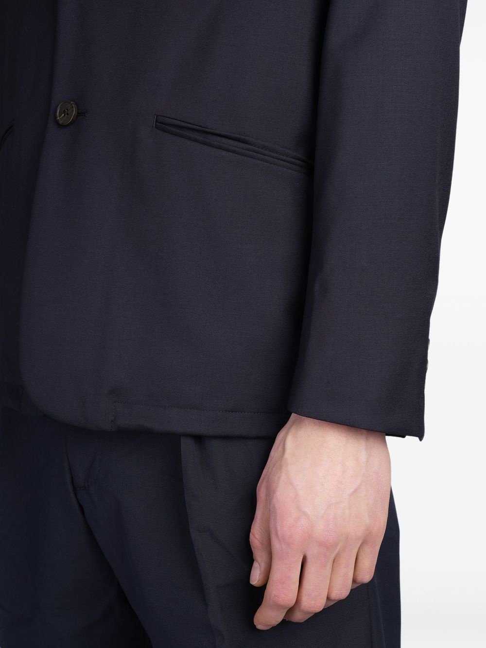 virgin wool blazer - 5