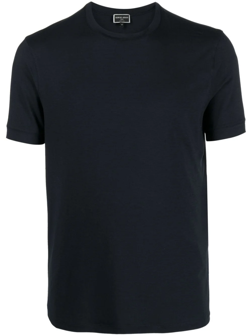 ICON CREW-NECK T-SHIRT IN STRETCH VISCOSE JERSEY - 1