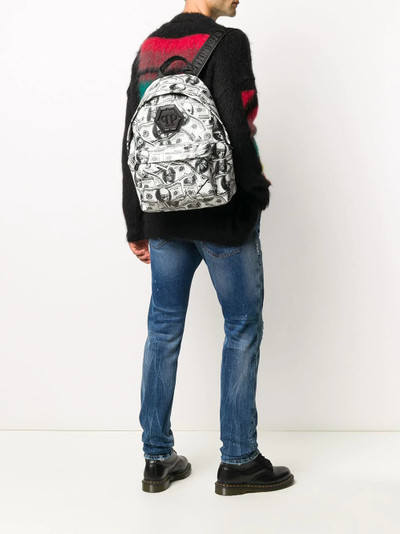 PHILIPP PLEIN Hexagon Dollar backpack outlook