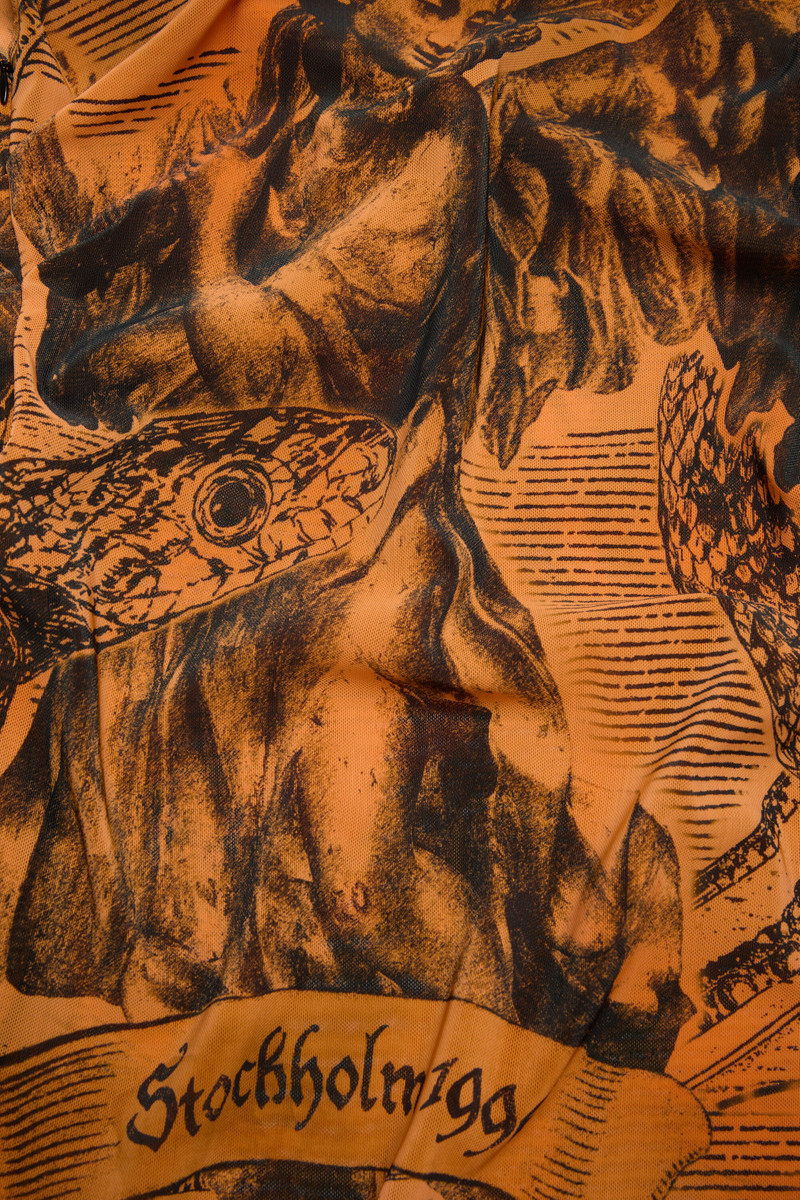 Printed dress - Orange 6