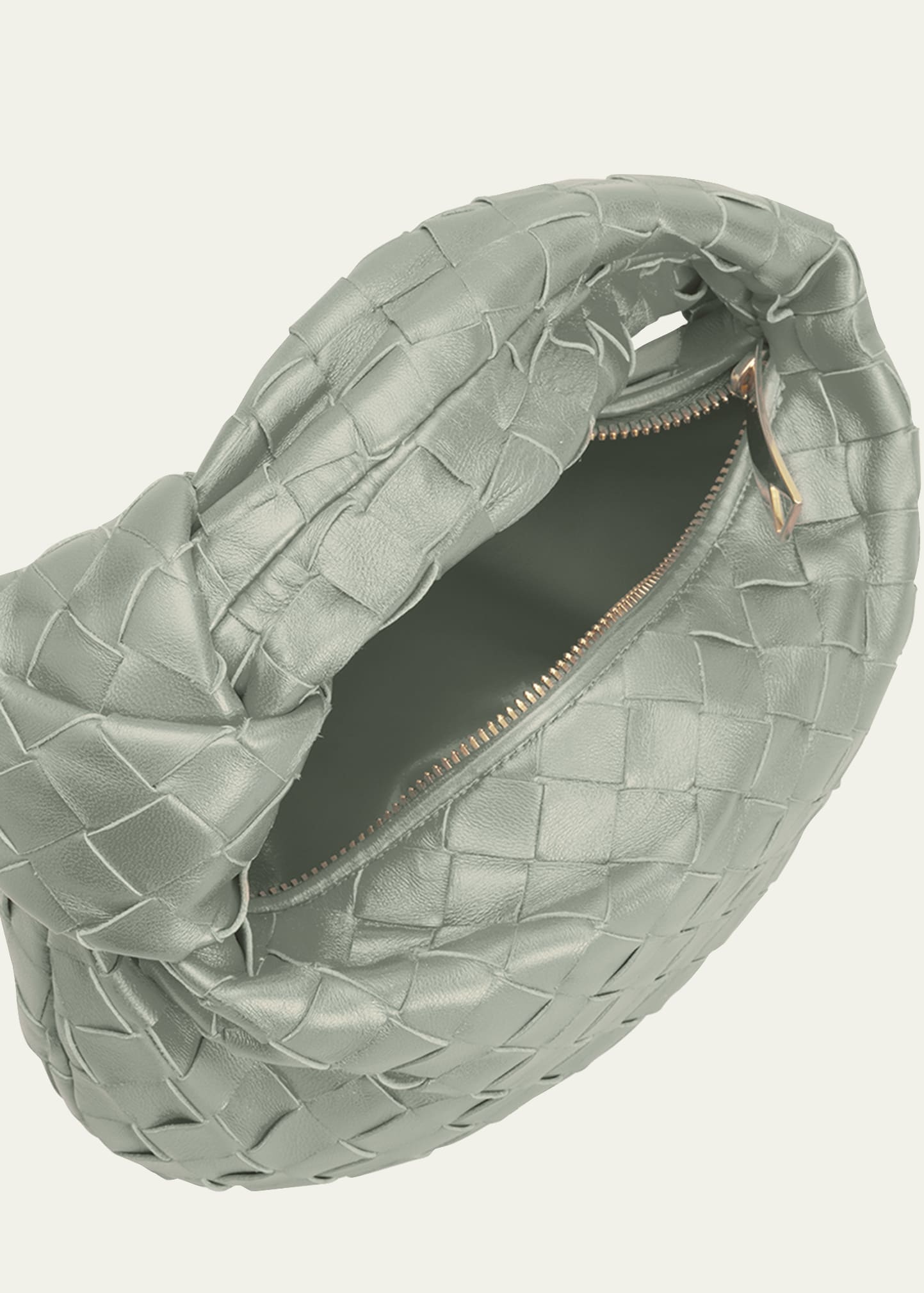 Jodie Mini Intrecciato Knot Hobo Bag - 4