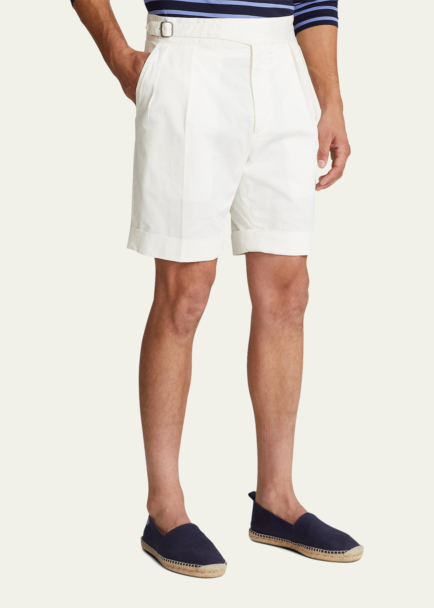 Men's Byron High-Rise Stretch Chino Shorts - 4