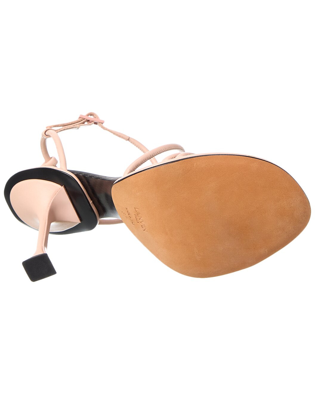 LANVIN Straplight 110 Leather Sandal - 4