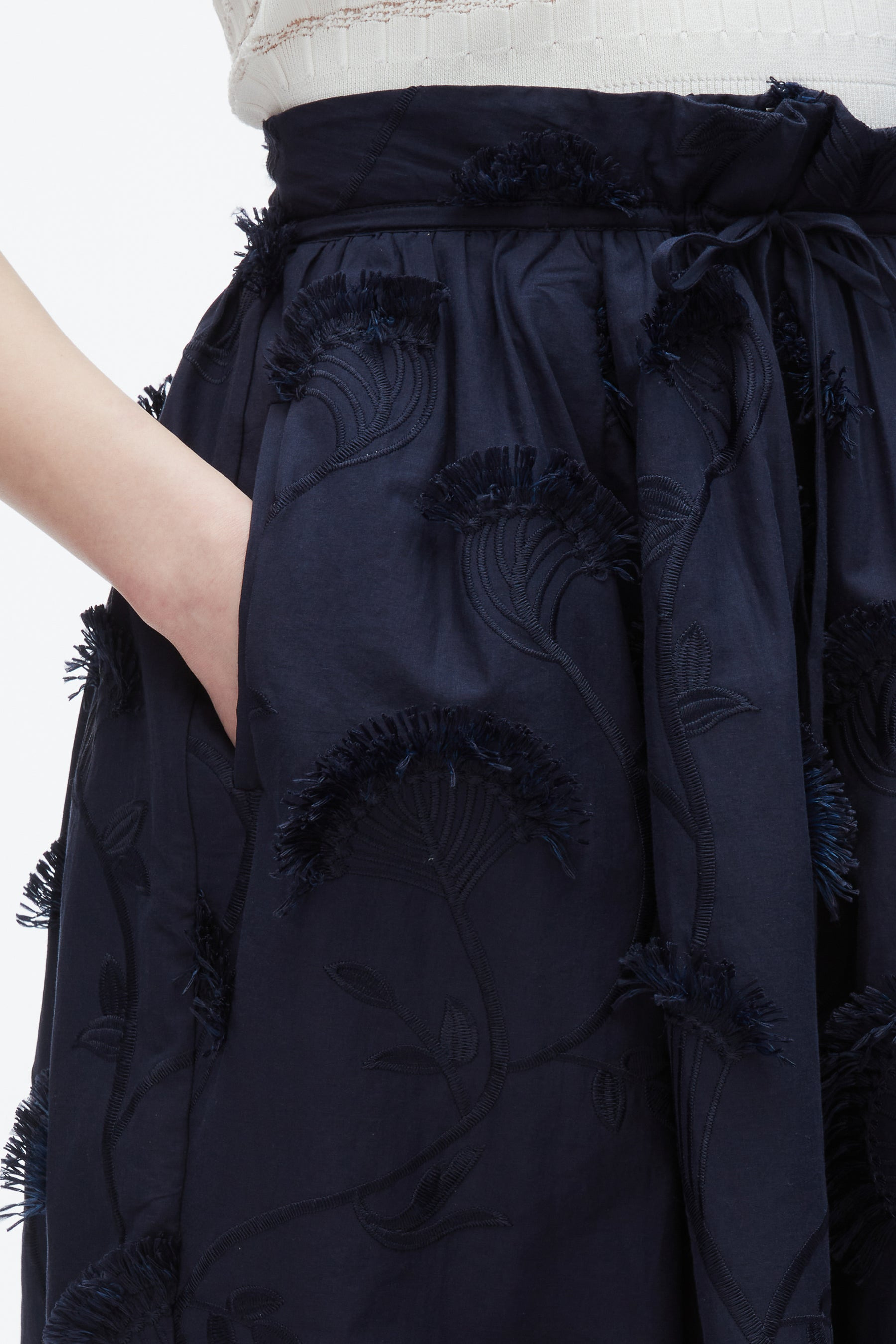 Fil Coupé Midi Skirt - 6