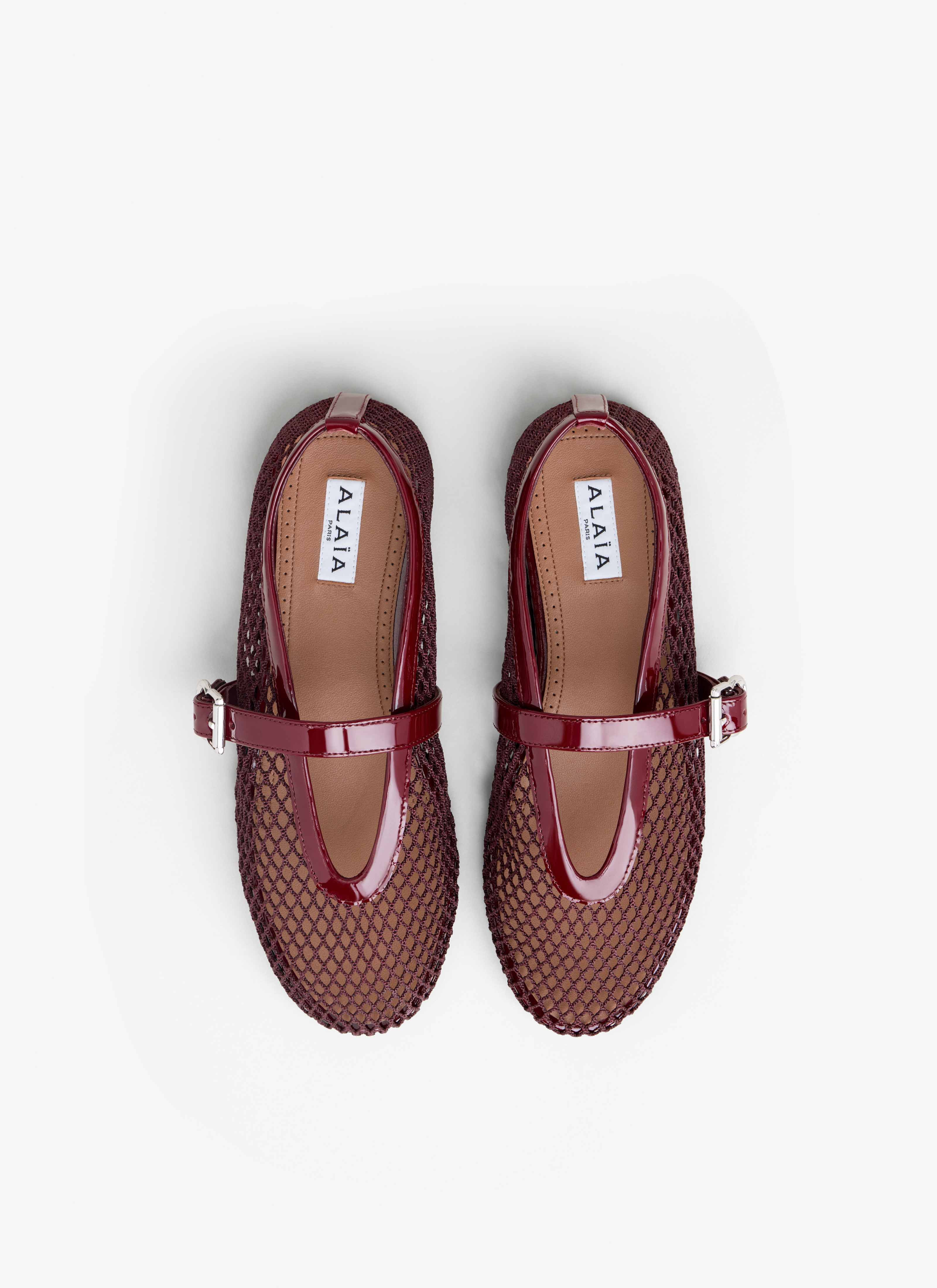 BALLET FLATS IN FISHNET - 3