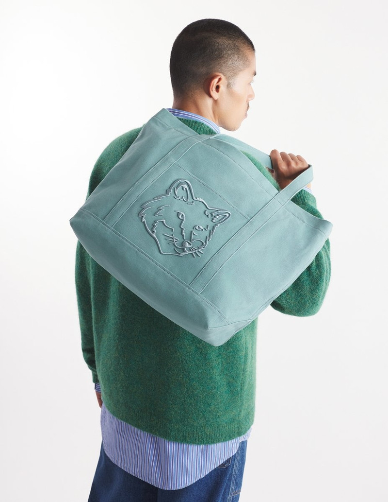 Maison Kitsuné FOX HEAD LARGE TOTE outlook