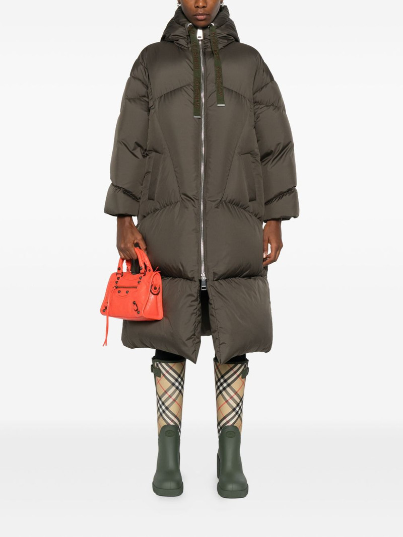 Khrisjoy hooded quilted coat outlook