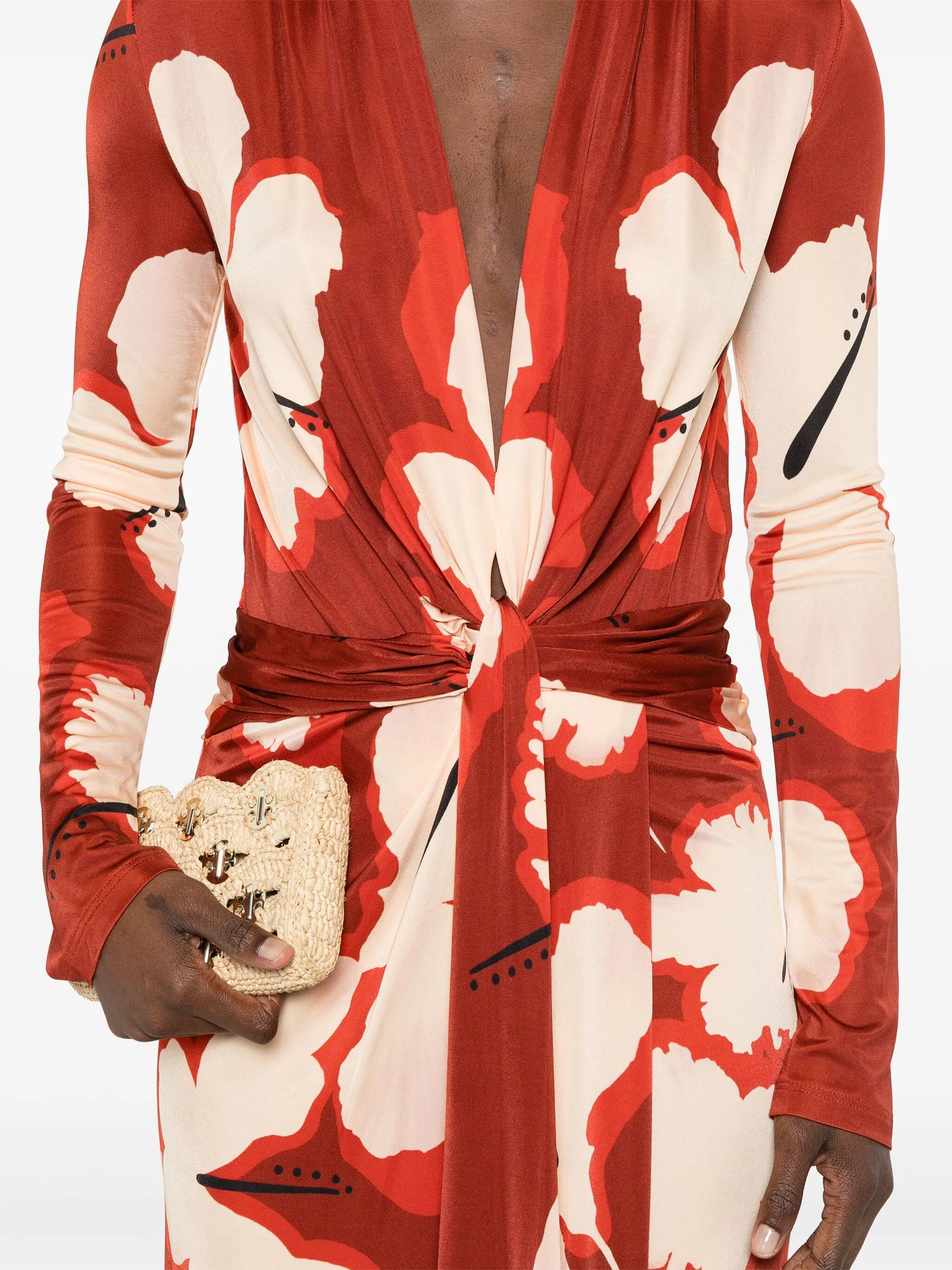Coral Marino maxi dress - 5