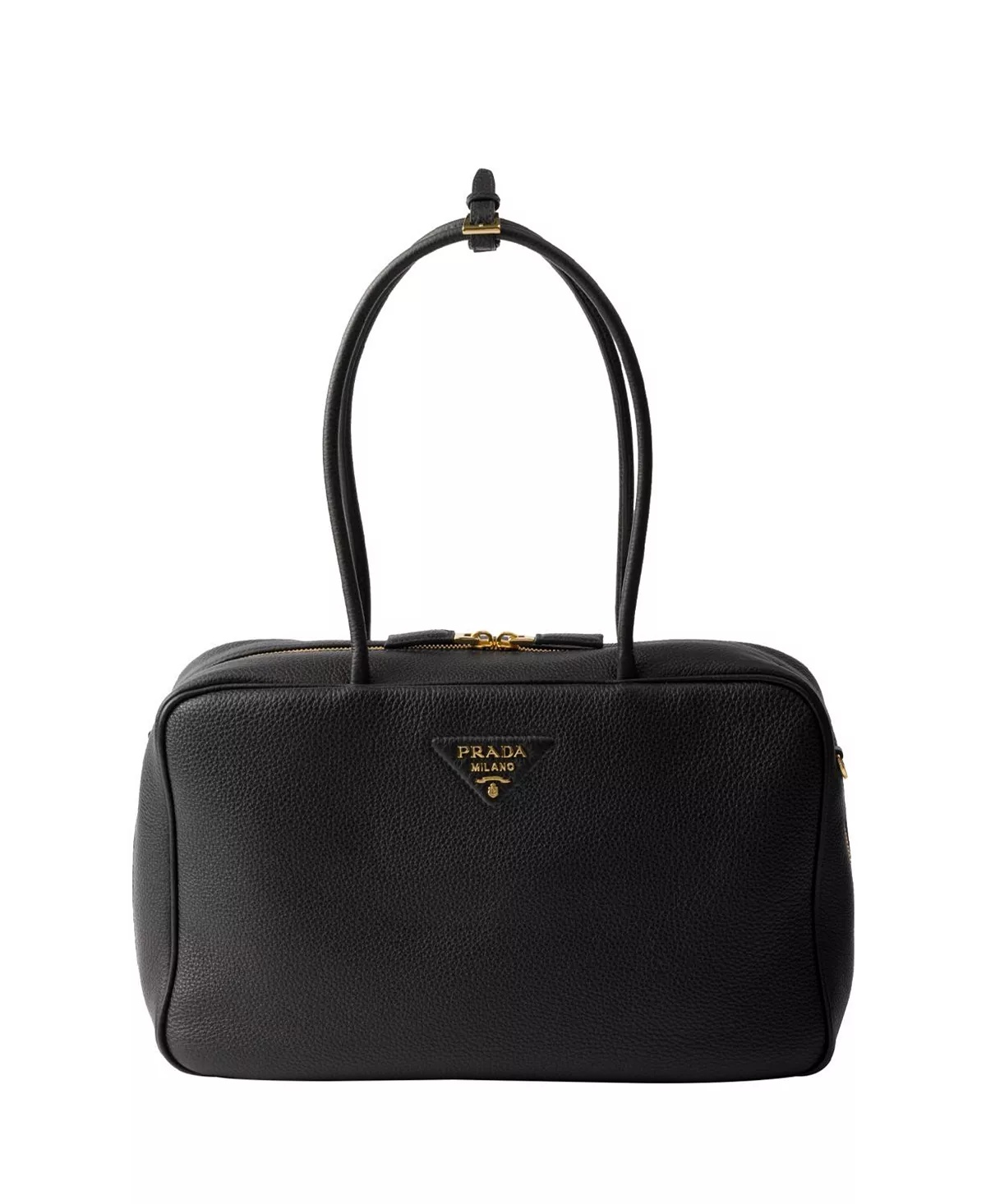 Large Leather Top-Handle Bag - 1