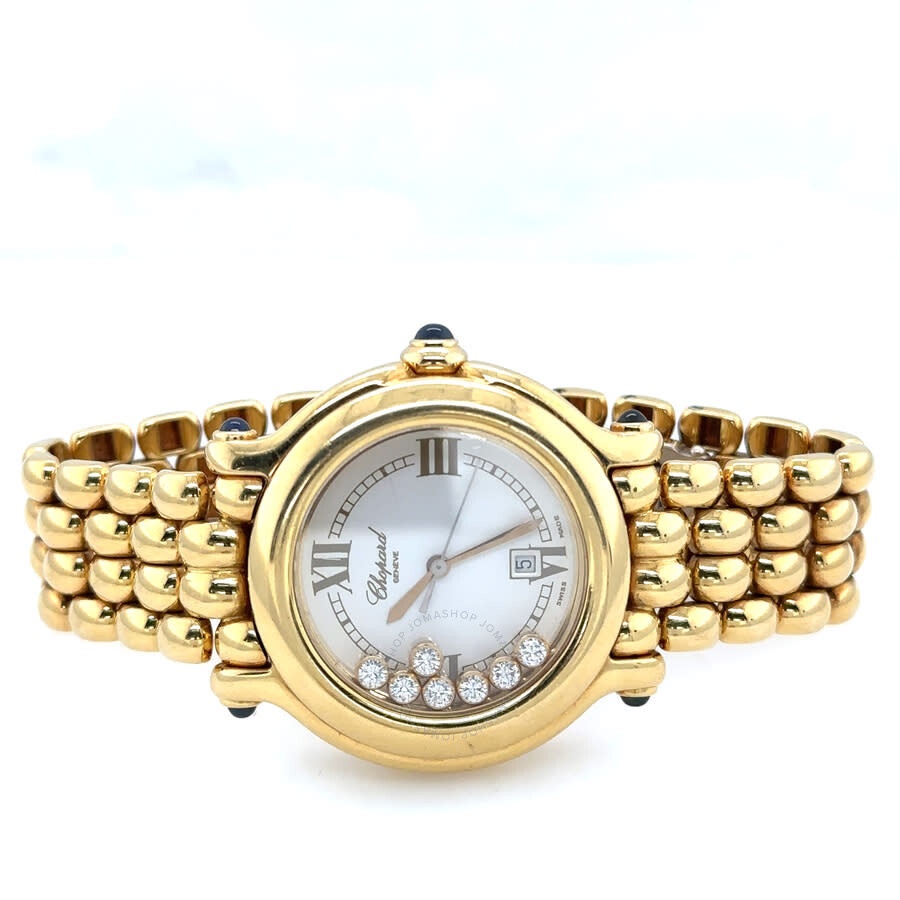 Pre-owned Chopard Happy Sport Quartz White Dial Ladies Watch 27/6137-23 - 5