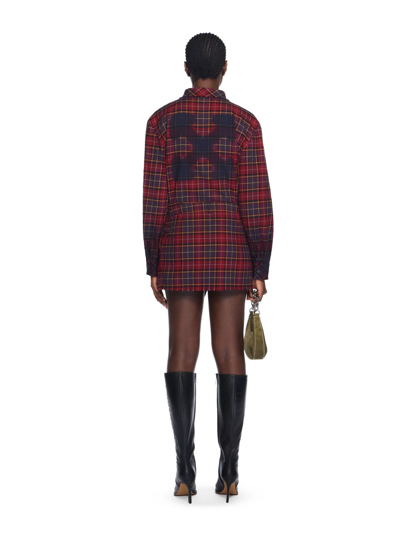 Check Flannel Arrow Dress 4