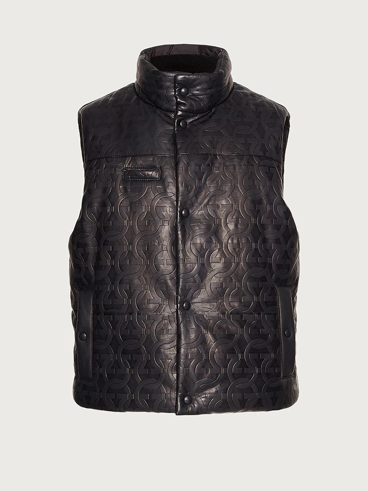 GANCINI GILET IN NAPPA - 3