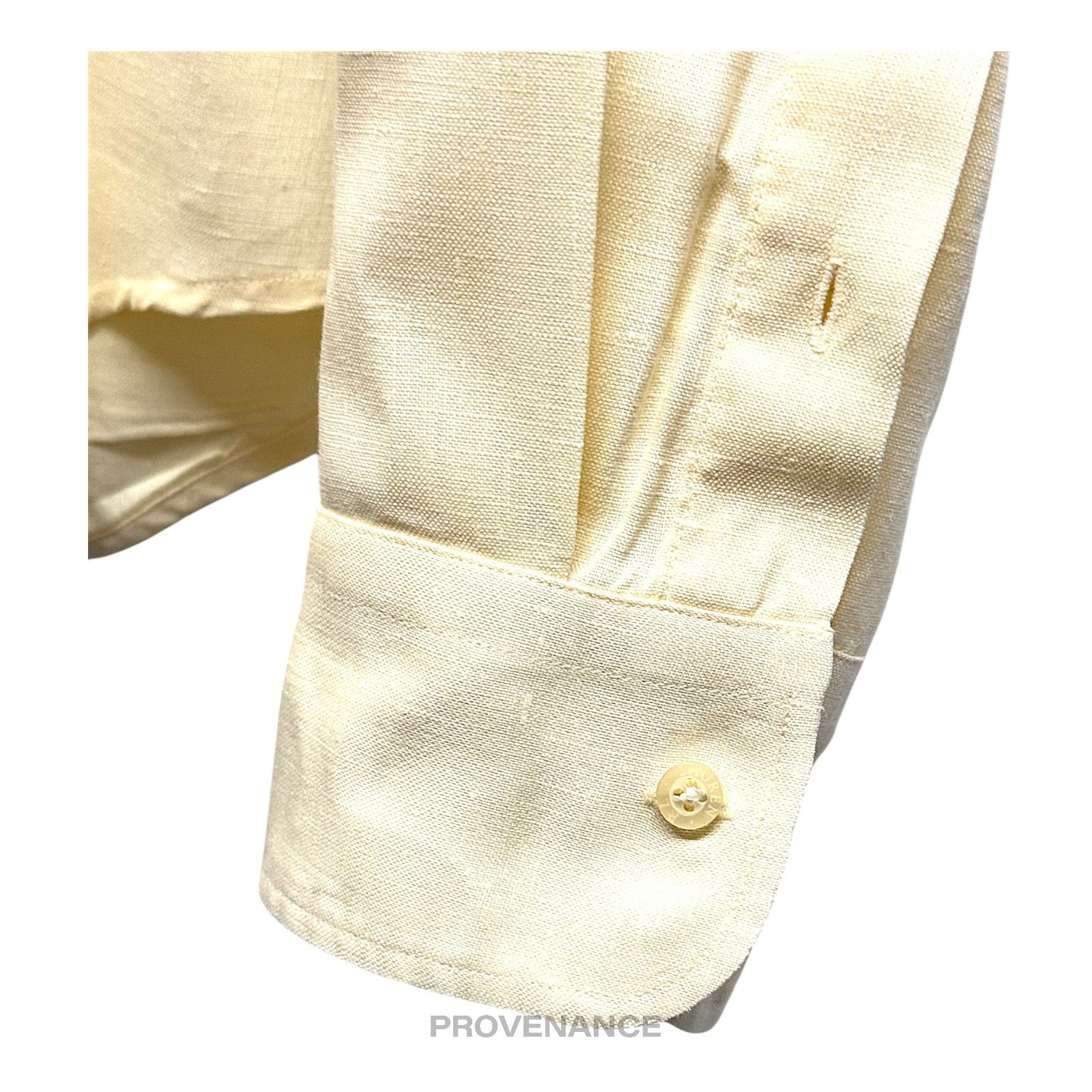 Lauren by Ralph Lauren - Lauren Ralph Lauren Linen Shirt - Cream M - 4