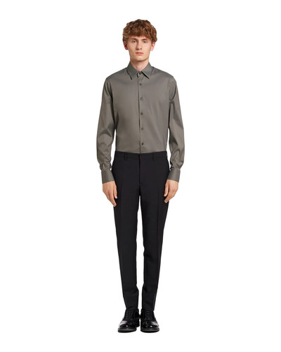 Prada Stretch Poplin Shirt outlook