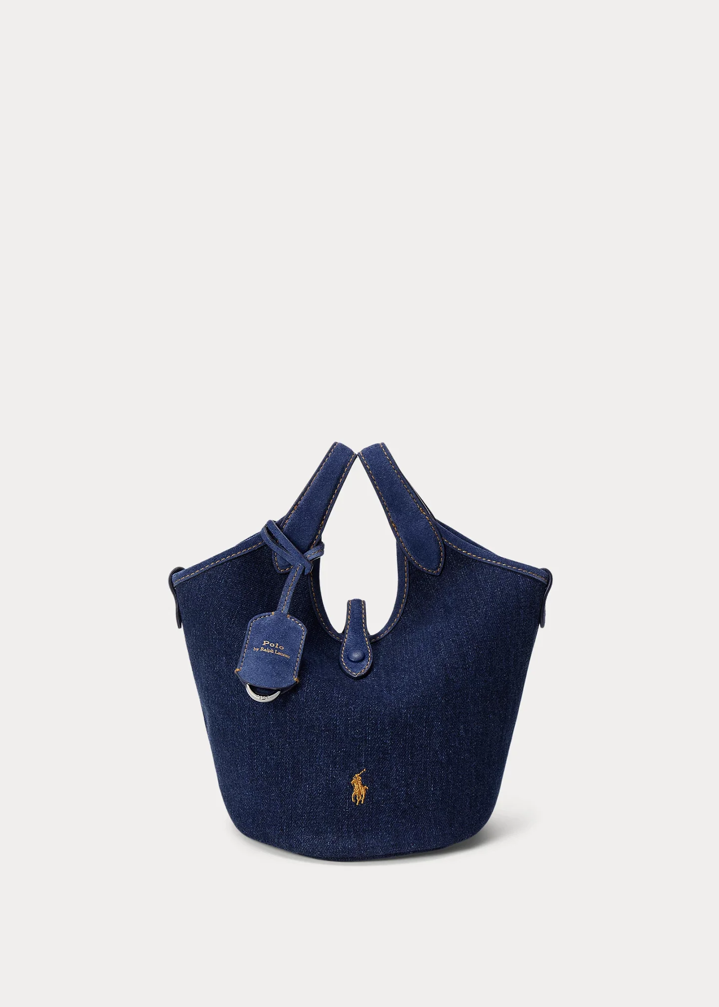 Polo Play Denim Small Tote & Crossbody - 1