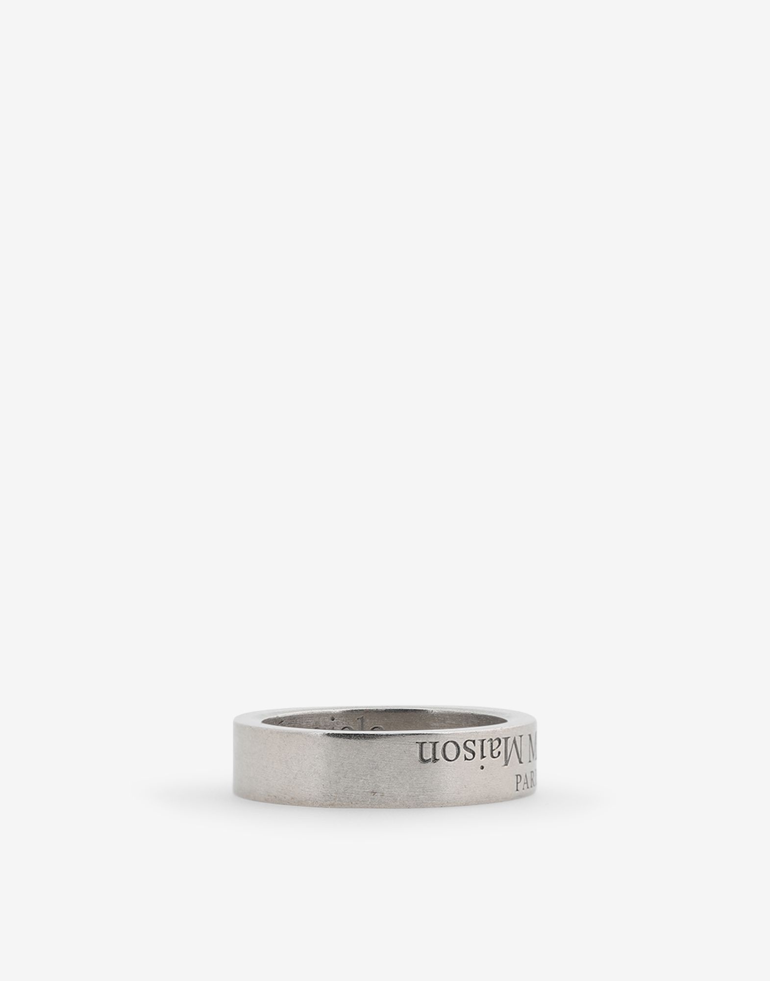 Logo silver ring - 1