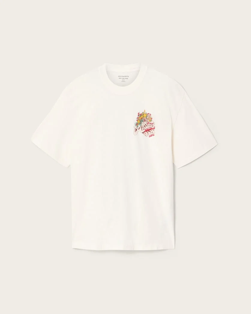 ROQUE SHORT SLEEVE OVERSIZED CREW NECK T-SHIRT - 1