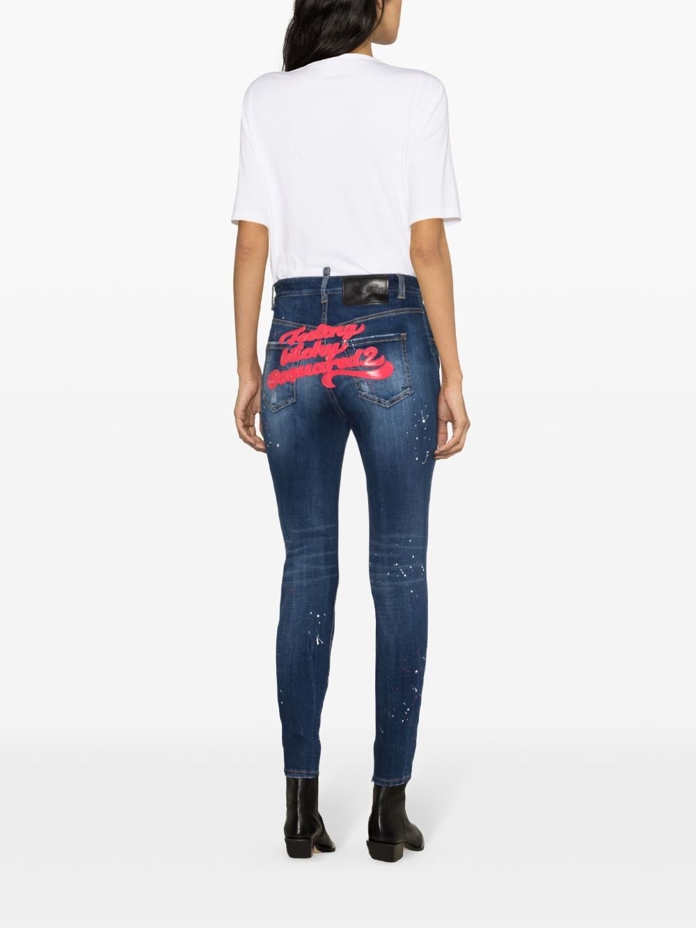 Twiggy high-rise skinny jeans - 4