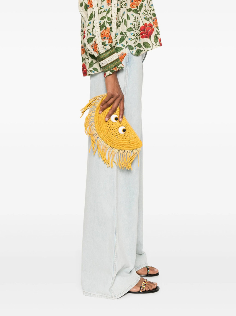 Anya Hindmarch Half Moon Clutch Bag outlook