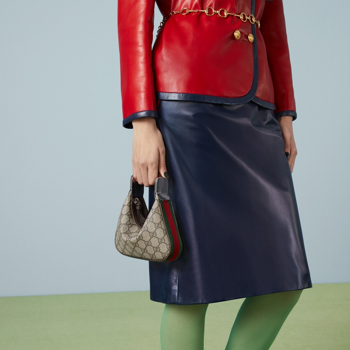 【GUCCI】ATTACHE MINI SHOULDER BAG Gucci Attache Mini Shoulder Bag - Runway Catalog