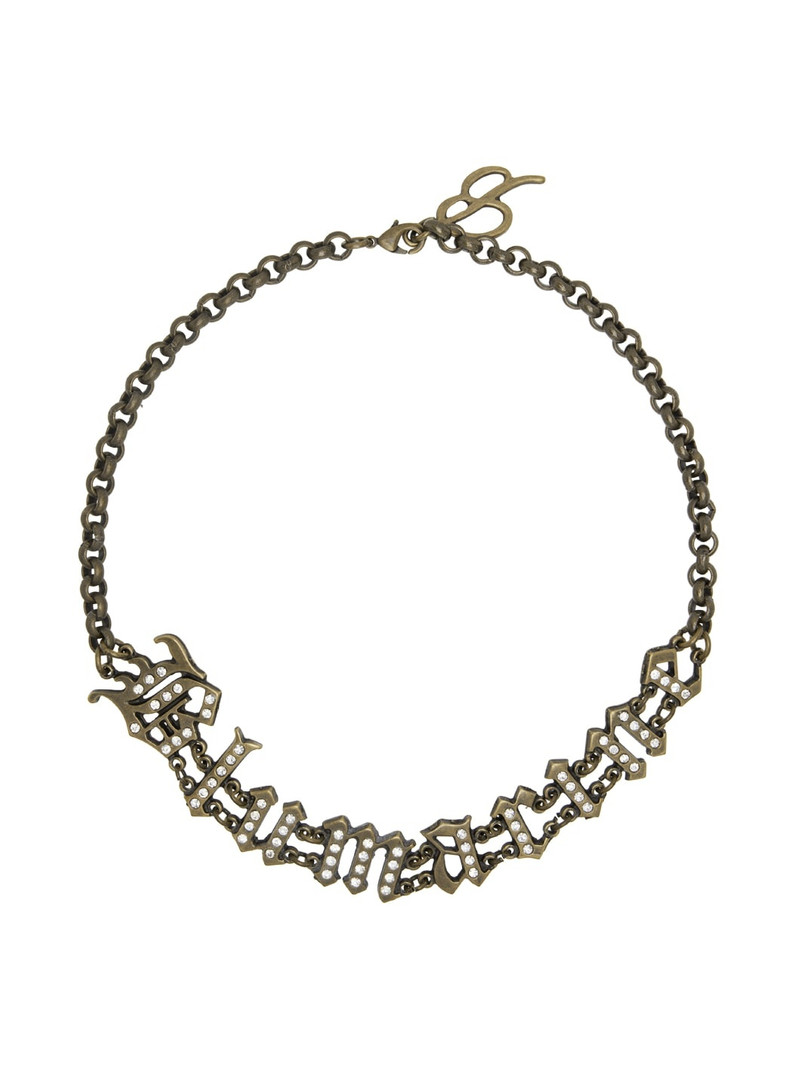 Gold 'Blumarine' Choker 1