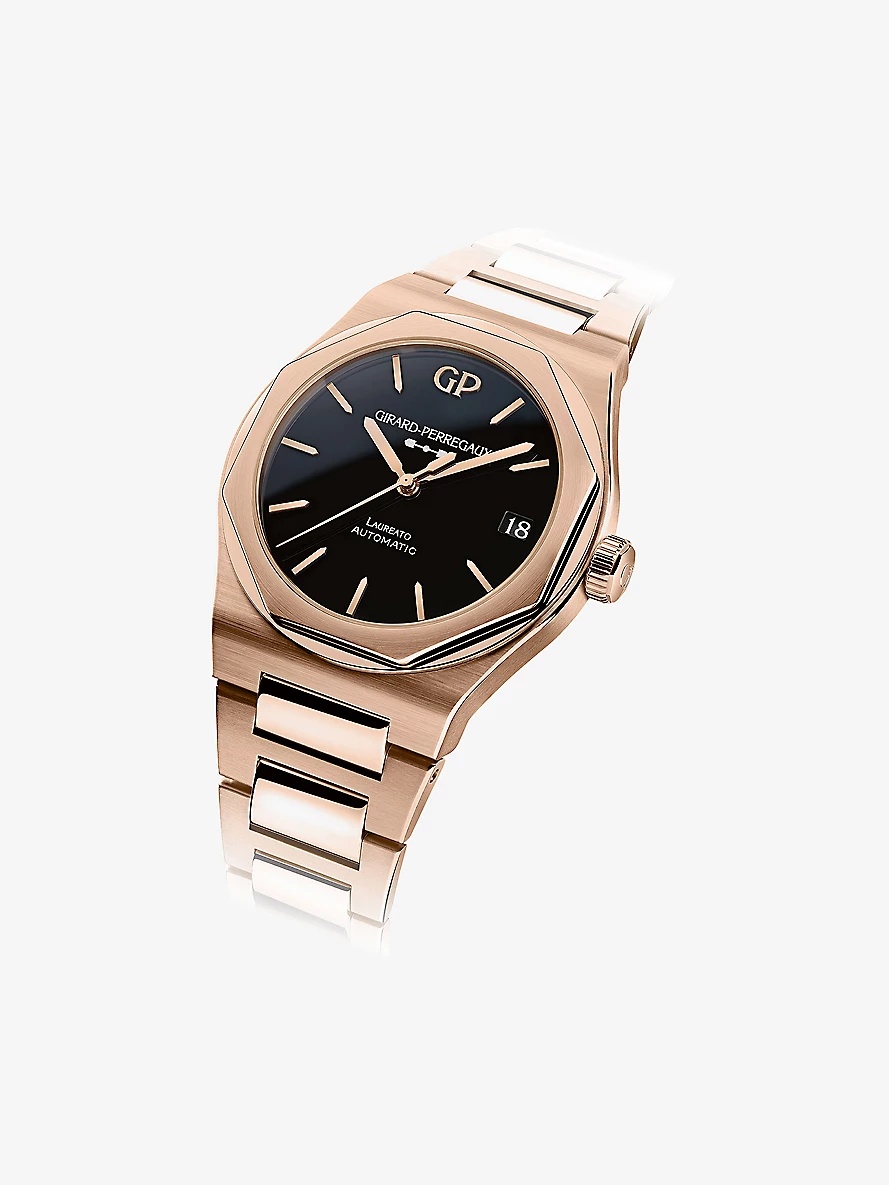 81010-52-3118-1CM Laureato 18ct rose-gold automatic watch - 4